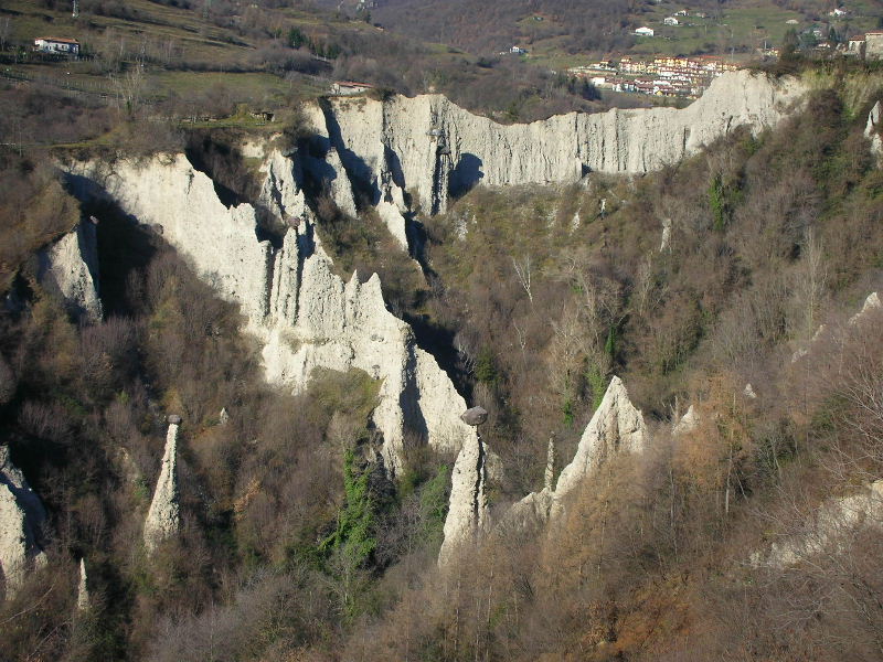 Le Piramidi di erosione di Zone (BS)